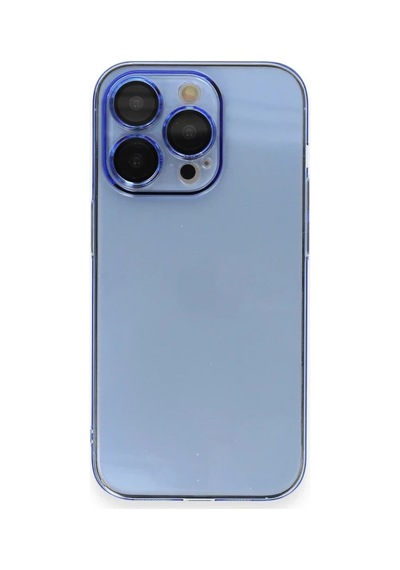 Apple İphone 14 Pro Kılıf Armada Lensli Kapak - Sierra Blue 0.2M-Çok Renkli
