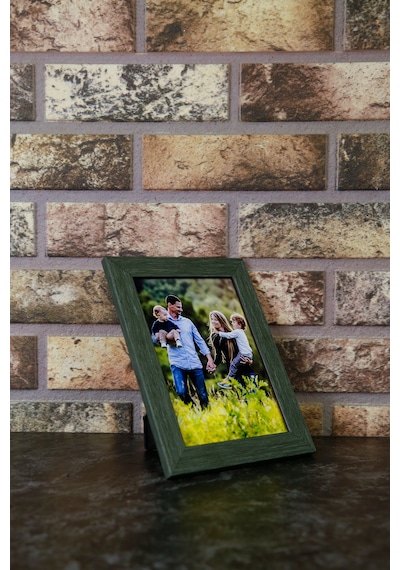 Yeşil 15x21 Ayaklı Model Çerçeve 30mm Kalın Yeni Sezon