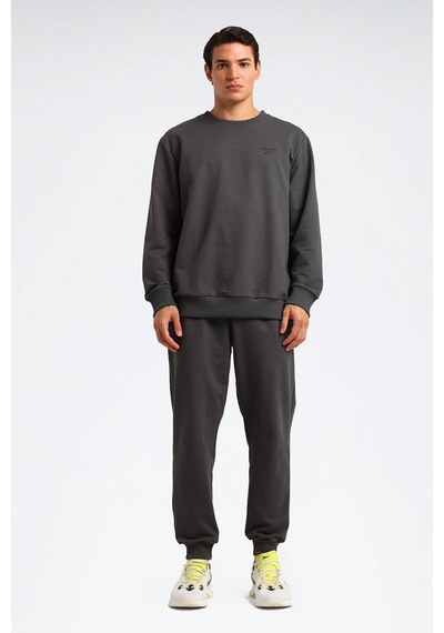 Reebok Sweatshirt Erkek Antrasit Nıkı Crew Gri