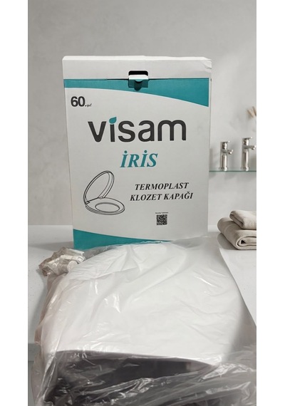 Visam İris Klozet Kapağı Beyaz