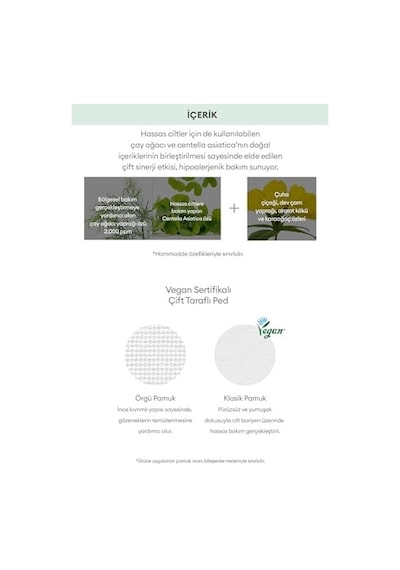 A'pıeu Yağlama Ve Sivilcelenme Eğilimli Ciltler İçin Gözenek Bakım Pedi A'pıeu The Pure Tea Tree Pore Pad
