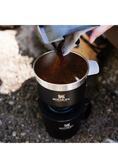 The Perfect-brew Pour Over Kahve Demleyici - Matte Black Pebble