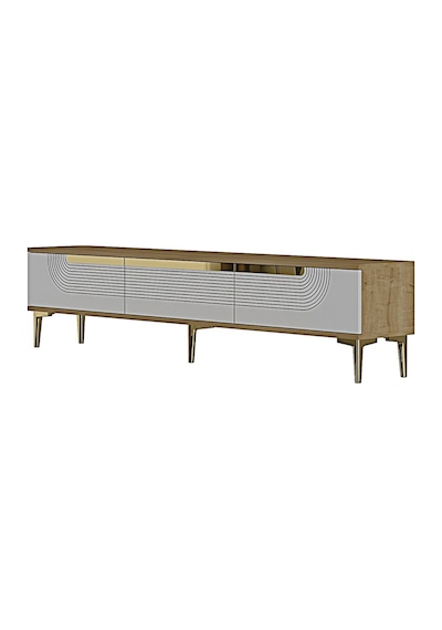 Tsa1805dbg - Meyra Tsa180 Tv Stand, Tv Sehpası Ve Tv Ünitesi Safirmeşe-beyaz-gold 180cm Tsa1805dbg - Meyra Tsa180 Tv Stand, Tv Sehpası Ve Tv Ünitesi Safirmeşe-beyaz-gold 180cm