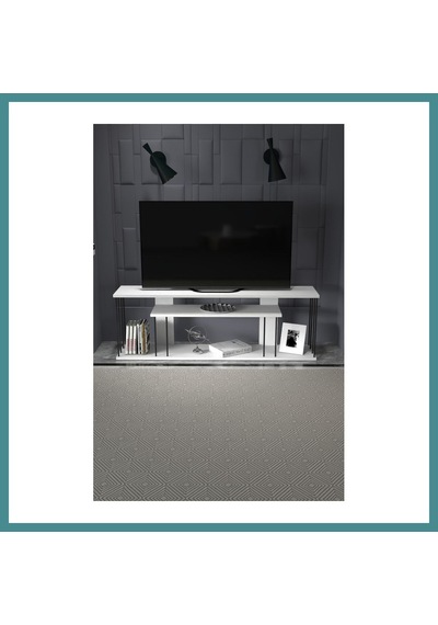 Trendexa Gzd Plus Tv Ünitesi Beyaz 140 Cm Mac