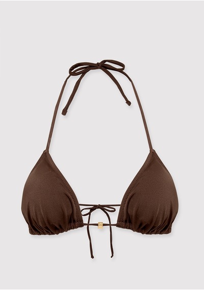 Mavi - Kahverengi Bikini Üstü 1914163-35130