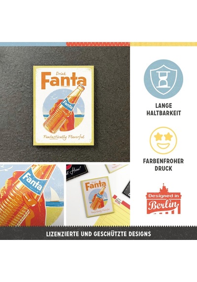 Nostalgic-art Fanta - Bottle Beach Buzdolabı Magneti 6 X 8 Cm Diğer