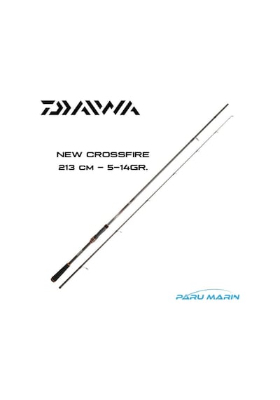 Daiwa New Crossfire 213cm 5-14gr. Spin Kamış Cf702lfscf