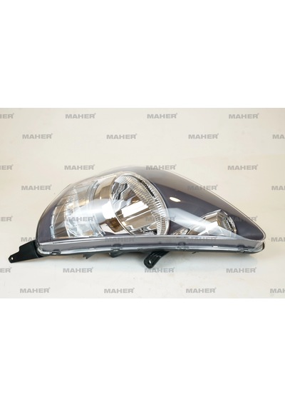 Honda Jazz 2004-2006 Far Manuel Siyah Sol Oem No:33151saah51