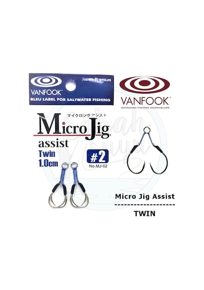 Vanfook Çiftli Micro Jig Assist Iğne Mj-02  2