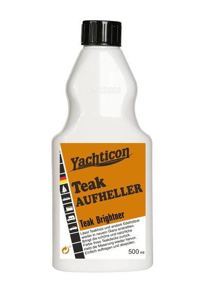 Yachticon - Tik Renk Canlandırıcı Ve Parlatıcı 500 Ml : Grileşmiş Ve Solmuş Tik Ahşaplarınıza Hak Ettiği Doğal Işıltıyı Geri Verin