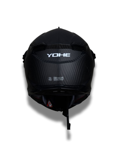 Yohe FG601 Çift Vizör Full Face Motosiklet Kaskı Mat Siyah