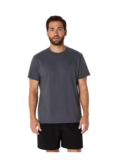 Asics Erkek Tişört Road Graphic Ss Tee 2031f026-021 Antrasit