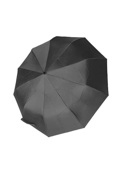 Aventus Umbrella Ergonomik Saplı 10 Telli Uv Korumlı Otomatik Şemsiye Siyah