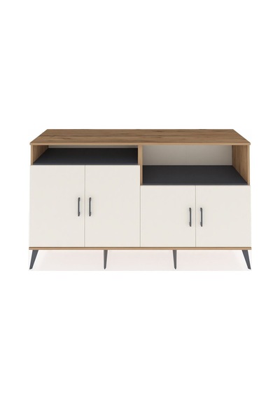 Hyperion Konsol 4 Raflı 4 Kapaklı 176x44x99 Çam-aytaşı/antrasit Atlas Çam/aytası - Atlas Çam Hyperion Konsol 4 Raflı 4 Kapaklı 176x44x99 Çam-aytaşı/antrasit Atlas Çam/aytası - Atlas Çam