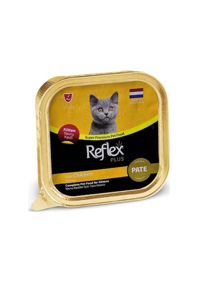 Reflex Plus Pate Tavuklu Yavru Kedi Maması  6 x 85 G