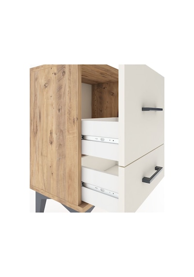 Arges Komodin 2 Çekmeceli 44x30x64 Çam-aytaşı Atlas Çam