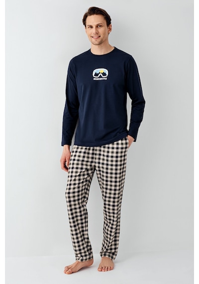 Arnetta Erkek Lacivert Pijama Takımı Ar3511-s-v1 Lacivert