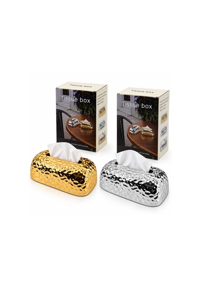 Oval Plastik Dekoratif Peçetelik Sarı