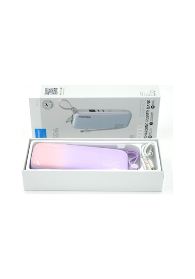 Fd06 20.000 Mah Kablolu Powerbank Mor