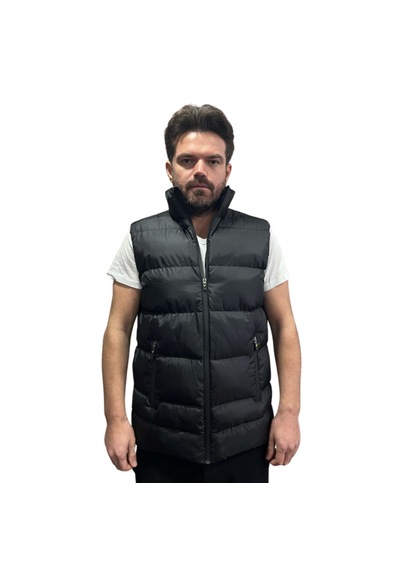 Sportive Erkek Yelek Siyah