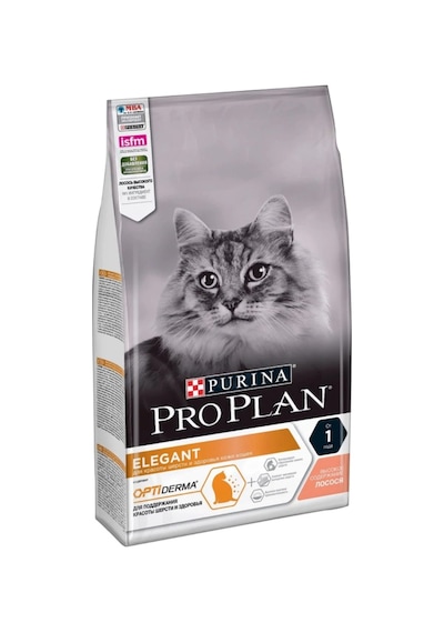 Purina Pro Plan Derma Plus Somonlu Tüy Yumağı Önleyici Yetişkin Kedi Maması 1500 G