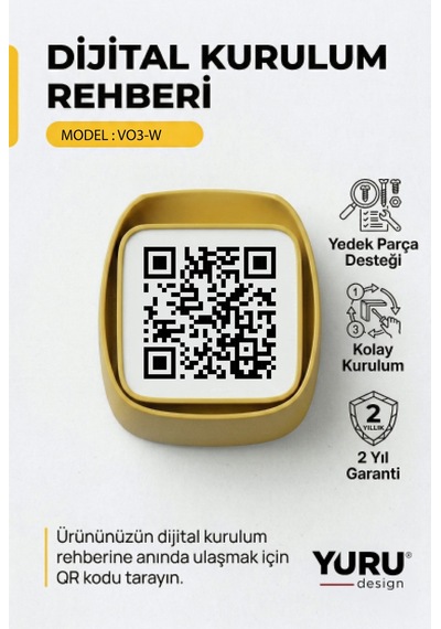 Yurudesign Vario C 3 Çekmeceli Keson Ofis Masası Altı Dolabı Yazıcı Sehpası Beyaz