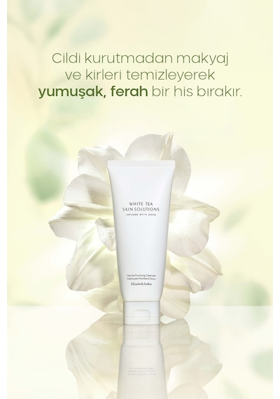 Elizabeth Arden White Tea Skin Solutions Gentle Purifying Cleanser Nazik Arındırıcı Yüz Temizleme Jeli 125 ML﻿﻿