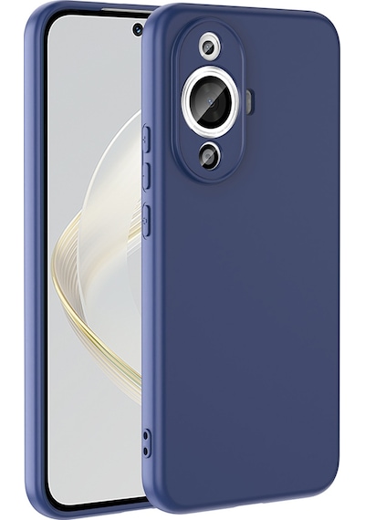 Huawei Nova 12s Uyumlu Kılıf Zore Mara Lansman Kapak-lacivert
