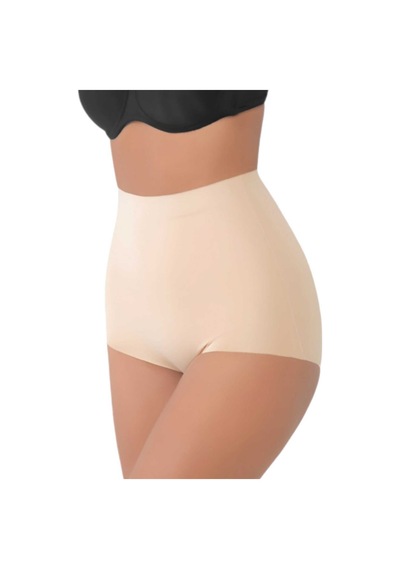 Uniquetrenders Kadın Lazer Kesim Ve Toparlayıcı Slip Külot Korse Ten Rengi