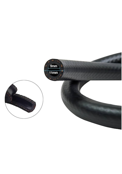 5mm 11mm İçten Örgülü Lpg/cng Benzin Hortumu Nbr Nitril 1metre