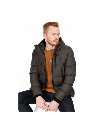 Buratti Kapüşonlu Suya Ve Rüzgara Dayanıklı Soğuk Geçirmez Slim Fit Erkek Mont 5717101 Haki Buratti Kapüşonlu Suya Ve Rüzgara Dayanıklı Soğuk Geçirmez Slim Fit Erkek Mont 5717101 Haki