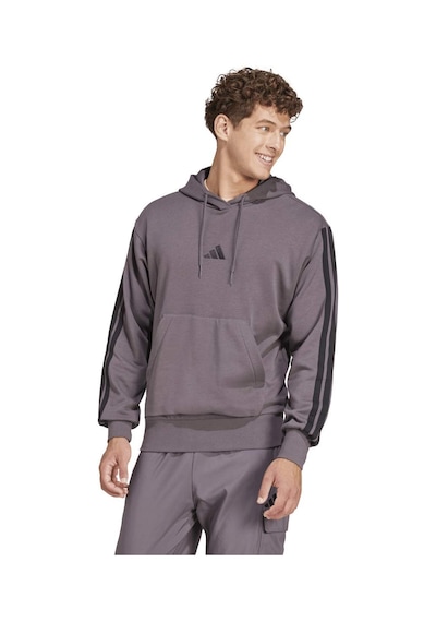Adidas 3s Ft Erkek Gri Kapüşonlu Sweatshirt Gri