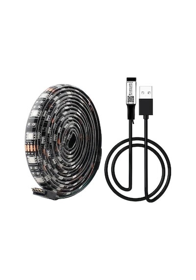 Kenly Bluetooth Tv Arkası Rgb Usb Şerit Led Aydınlatma 16 Renk, Ambiyans Işığı 5 Metre 3 Renk
