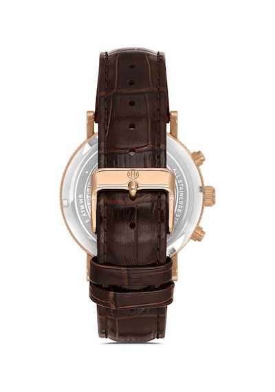 Hislon Date Collection Dt121r-15kr Erkek Kol Saati Bakır