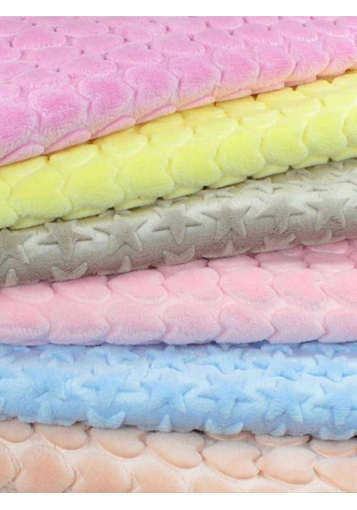 Yıldızlı Peluş Bebek Battaniyesi Stl5009 Diğer