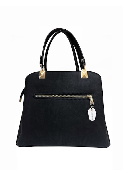 Westbag Kadın Butterfly El Ve Omuz Çantası Kol Çantası Charm Detaylı Siyah