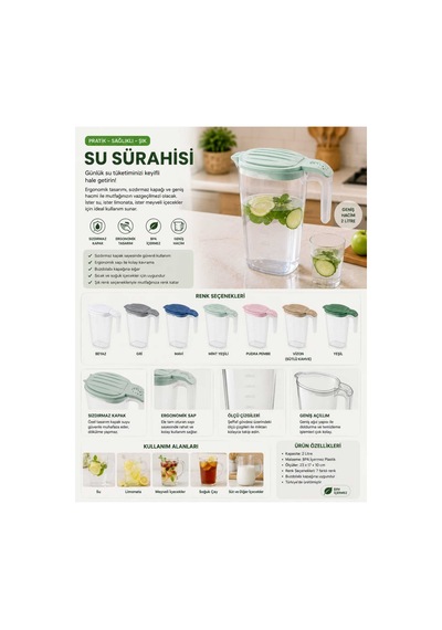 İrmak Model Plastik Sürahi Ba 303
