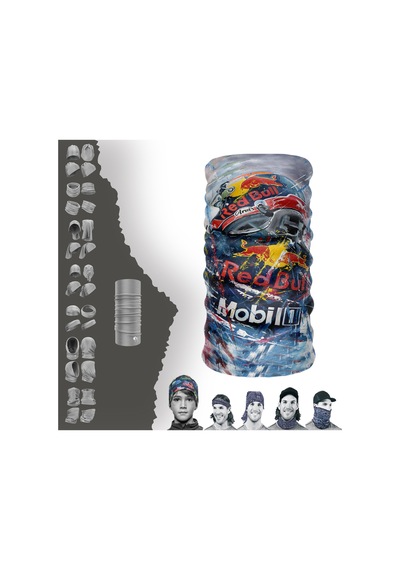 Race Biker Desenli Boyunluk Dikişsiz Tüp Maske Buff Baf Saç Bandı Uv+50 Yansıtıcı 4 Mevsim Yarı Termal Üründür - 916399252