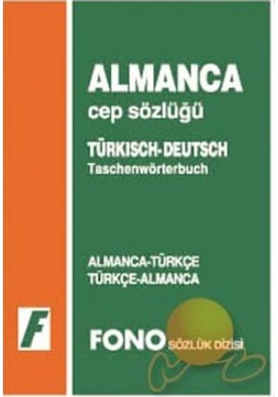 Almanca/Türkçe - Türkçe/Almanca Cep Sözlüğü - Ali Bayram -  Uta Piduch - Fono Yayınları