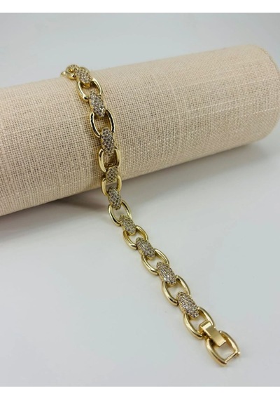 Renk Pirinç Cm Bileklik 17+2 Cm - Kbl0517