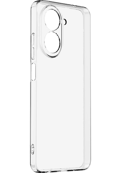 Techaks Redmi A5 4g Kılıf Zore Süper Silikon Kapak - Şeffaf Şeffaf