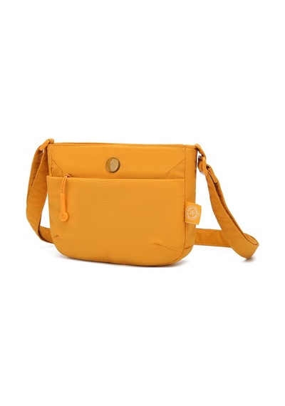 Smart Bags Mikro Poly Kumaş Postacı Kadın Çantası 3340 Hardal