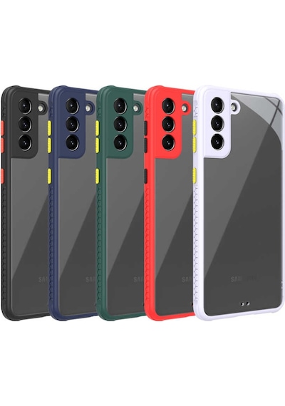Samsung Uyumlu Galaxy S21 Plus Kılıf ​​Zore Kaff Kapak-Siyah