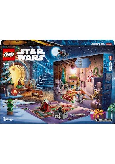 LEGO® Star Wars™ 2025 Yılbaşı Takvimi 75418 - 6 Yaş ve Üzeri Çocuklar için Yeni Yıla Geri Sayım için Yaratıcı Oyuncak Yapım Seti (263P)