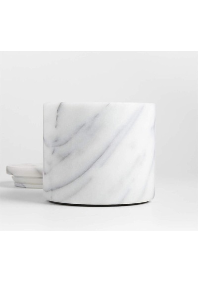 Crate & Barrel Fransız Mermer Kutu Seti, Modern Ve Şık Tezgah Depolama Saklama Kapları Çok Renkli