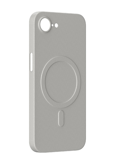 Apple Uyumlu iPhone 16e Kılıf M-safe Şarj Özellikli Amazingthing Minimal Air Serisi Kapak Titanyum - Gri