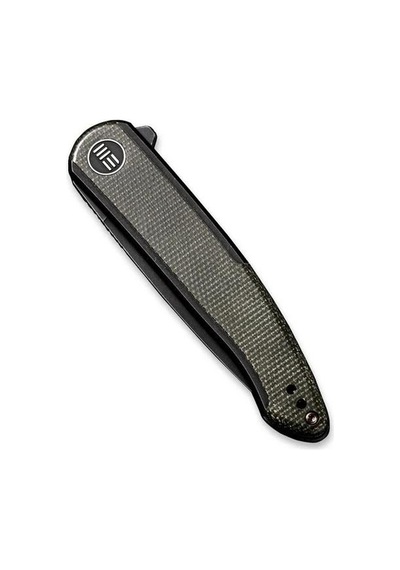 We Knife Smooth Sentinel Titanium Green Micarta Kamp Çakı Yeşil