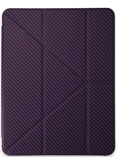 Newface - 97 - İpad Pro 11 2024 Kılıf Color Karbon Tablet Kılıfı - - Edntrend - Derin Mor
