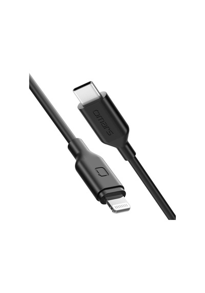 Type-c To Apple Uyumlu iPhone Mfı Lightning Hızlı Şarj Ve Data Kablosu Siyah 1 Metre Standart