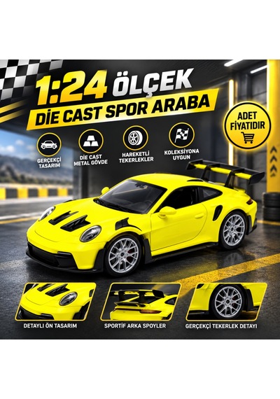 24122 1 24 Porsche 911 Gt3 Rs 12